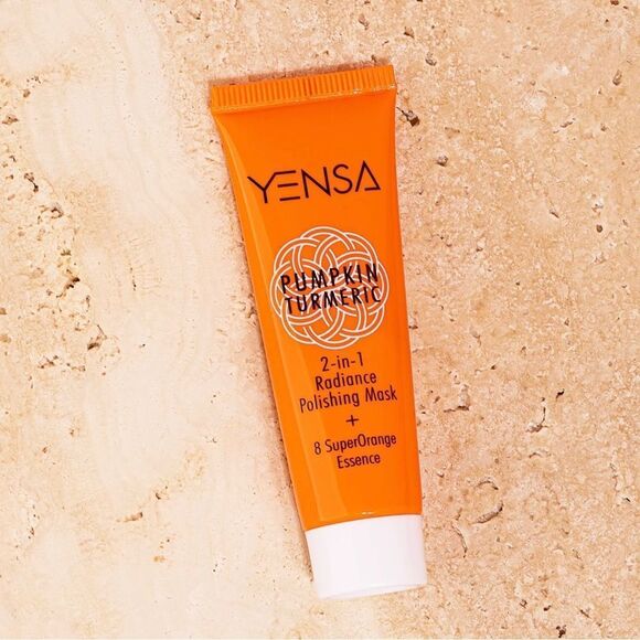 3/$20💗 Yensa Pumpkin Turmeric 2-in1 Radiance Polishing Mask - Picture 2 of 9